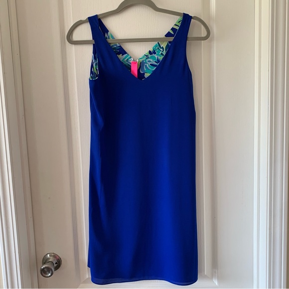 Lilly Pulitzer Nest to Nothin Florin reversible mini dress like new - Picture 11 of 15